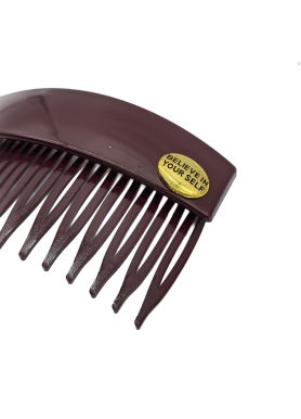 Plastic Elegant French Hair Side Combs For Women Girls Tidying Up Stray Buns Hairpin Clips Accessories