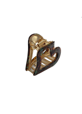 Heart Shaped Hair Claw Clips Acetate Claw Clips For Women And Girls Medium Hair Accessories