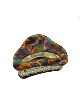 Half-round Hair Claw Clips Acetate Claw Clips For Women And Girls Medium Hair Accessories