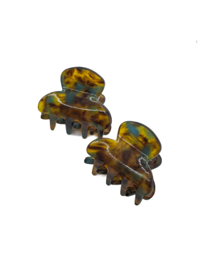 2 Pcs Small Hair Claw Clips Acetate Claw Clips For Women And Girls Mini Hair Accessories