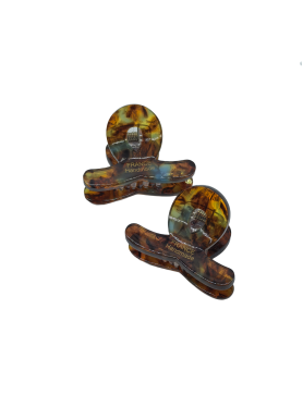 2 Pcs Small Hair Claw Clips Acetate Claw Clips For Women And Girls Mini Hair Accessories