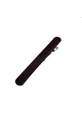 2 Pcs Twist-shaped Acetate Hair Clips For Women Brown Duckbill Metal Barrettes Elegant Hair Accessories