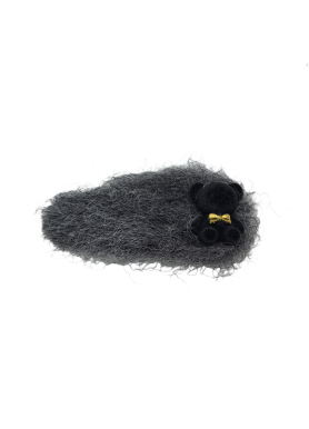 Cute Bear Hair Clips Small Side Hair Clip For Women Fabric  Hair Clip Barrette Cute Snap Hair Clips