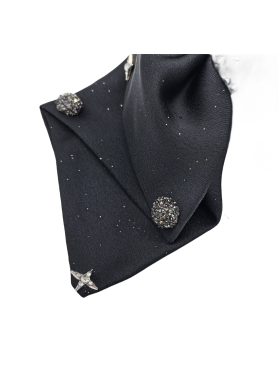 Velvet Bow Hair Claw Clips For Women Nonslip Ponytail Holder Hair Claw Clips Catch Clamps Hair Accessories