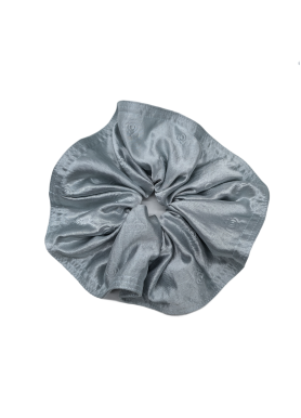 Jacquard Scrunchies For Women Large Elastic Hair Ties Ropes Elegant Satin Hair Ties Ponytail Holder