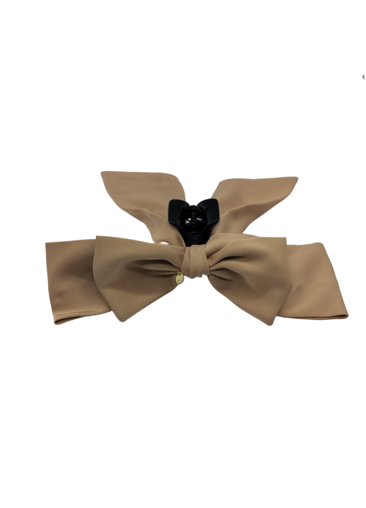 Big Satin Bow Hair Claw Clips For Women Nonslip Ponytail Holder Hair Claw Clips Catch Clamps Hair Accessories