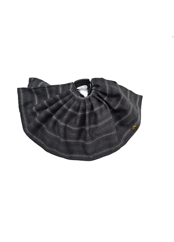 Fabric Hair Claw Clips With Stripe Pattern For Women Nonslip Ponytail Holder Hair Claw Clips Catch Clamps Hair Accessories