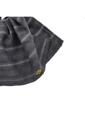 Fabric Hair Claw Clips With Stripe Pattern For Women Nonslip Ponytail Holder Hair Claw Clips Catch Clamps Hair Accessories