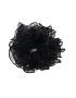 Black Lace Scrunchies For Women Large Elastic Hair Ties Ropes Black-rimmed Hair Ties Ponytail Holder